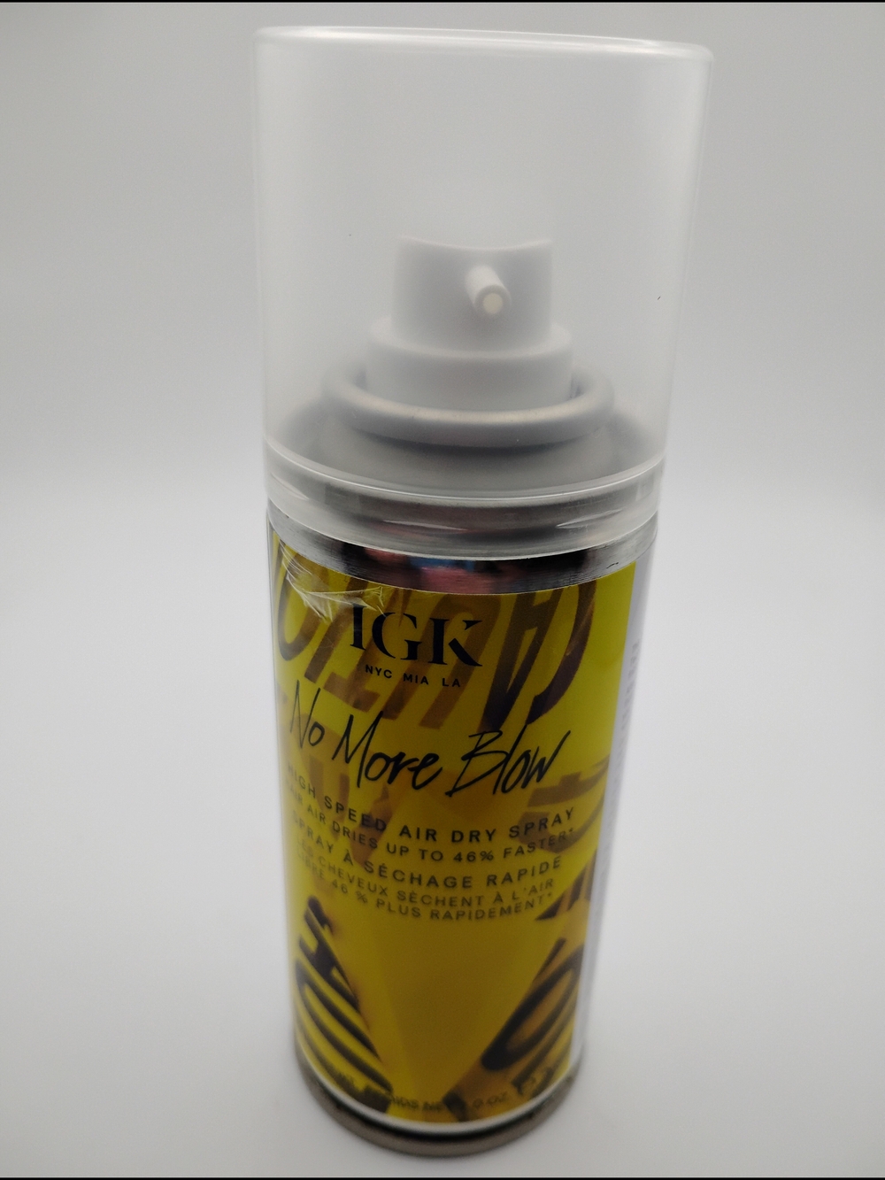 IGK No More Blow High-Speed Air Dry Spray  Brand New DISCONTINUED